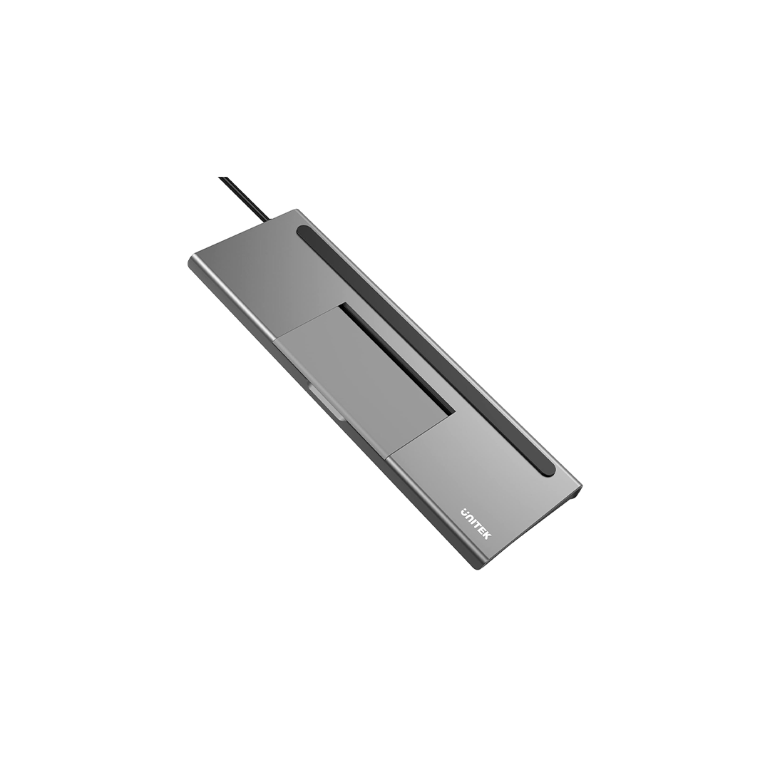 موزع إيثرنت 11 في 1 من Unitek D1022A uHUB 11+ USB-C مع شاشة MST ثلاثية، وتوصيل طاقة 100 وات وقارئ بطاقات مزدوج موزع إيثرنت 11 في 1 من Unitek D1022A uHUB 11+ USB-C مع شاشة MST ثلاثية، وتوصيل طاقة 100 وات وقارئ بطاقات مزدوج